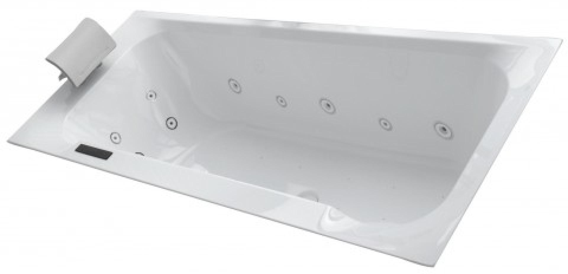 Акриловая ванна 180х80 Jacob Delafon Evok E5BC242L-00 с системой luxe