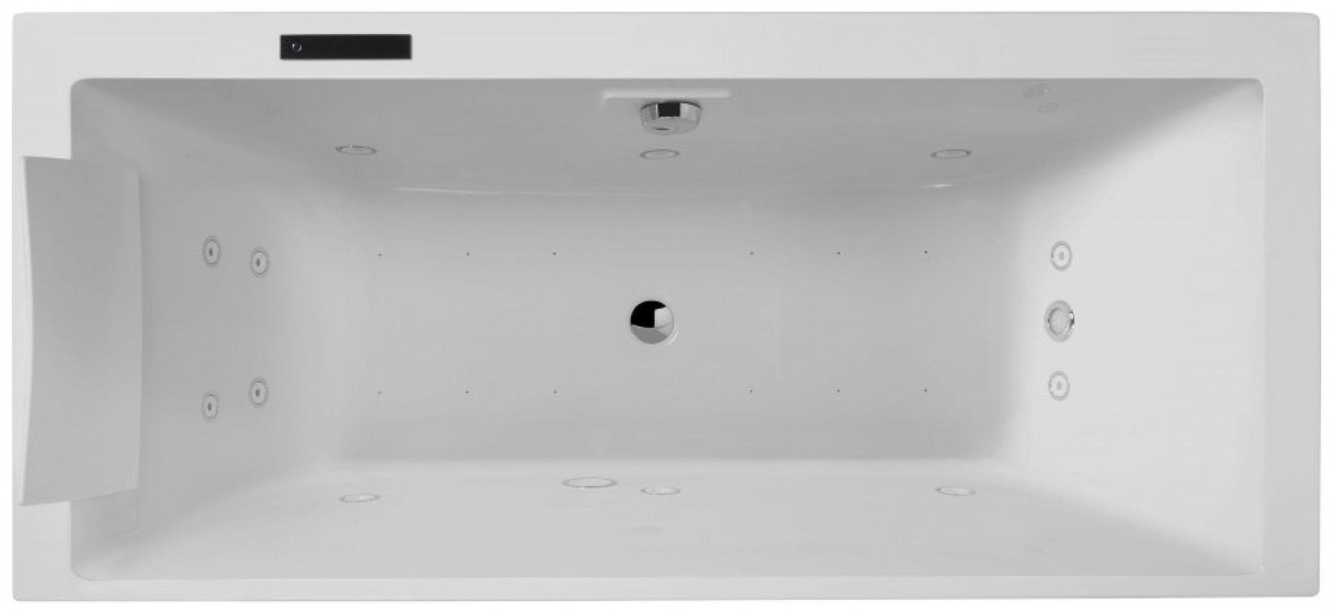 Акриловая ванна с гидромассажем 200x100 Jacob Delafon Evok E5BC236R-00 система Luxe правая