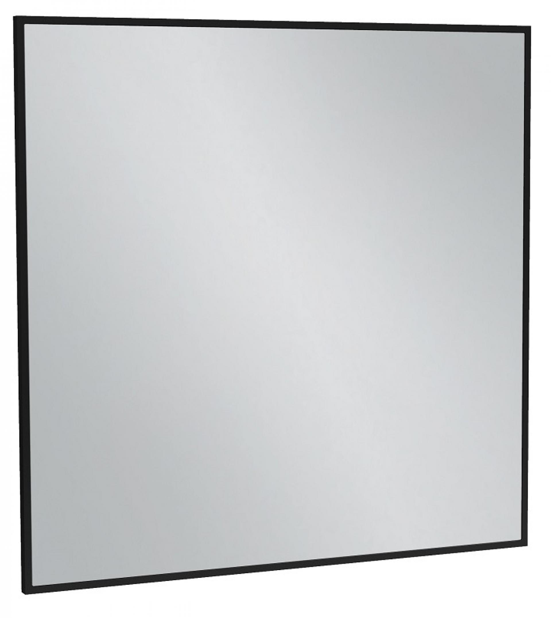 Зеркало 80 см Jacob Delafon Silhouette EB1425-S14, лакированная рама черный сатин