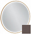 Зеркало с подсветкой 90 см Jacob Delafon Odeon Rive Gauche EB1290-S32, лакированная рама светло-коричневый сатин