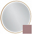 Зеркало с подсветкой 90 см Jacob Delafon Odeon Rive Gauche EB1290-S37, лакированная рама нежно-розовый сатин