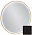 Зеркало с подсветкой 90 см Jacob Delafon Odeon Rive Gauche EB1290-S14, лакированная рама черный сатин