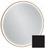 Зеркало с подсветкой 90 см Jacob Delafon Odeon Rive Gauche EB1290-S14, лакированная рама черный сатин