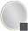 Зеркало с подсветкой 90 см Jacob Delafon Odeon Rive Gauche EB1290-S17, лакированная рама серый антрацит сатин