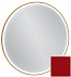 Зеркало с подсветкой 90 см Jacob Delafon Odeon Rive Gauche EB1290-S08, лакированная рама темно-красный сатин