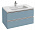 Комплект мебели 80 см Jacob Delafon Vox с раковиной EXAE112-00, тумбой EB2028-RA-M43, матовый аквамарин