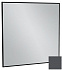 Зеркало 80 см Jacob Delafon Silhouette EB1425-S17, лакированная рама серый антрацит сатин