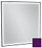 Зеркало с подсветкой 80 см Jacob Delafon Allure EB1435-S20, лакированная рама сливовый сатин