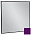 Зеркало 80 см Jacob Delafon Silhouette EB1425-S20, лакированная рама сливовый сатин