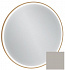 Зеркало с подсветкой 90 см Jacob Delafon Odeon Rive Gauche EB1290-S21, лакированная рама серый титан сатин