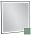 Зеркало с подсветкой 80 см Jacob Delafon Allure EB1435-S54, лакированная рама оливковый сатин